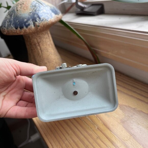 Vintage Walt Disney Bayard France Mechanical Alarm Clock Pinocchio Blue - Picture 5 of 5